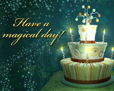 Magical Day Reply Card