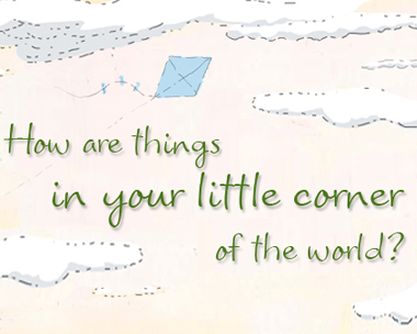 Corner of the World Reply Card