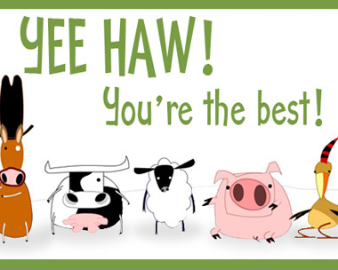 You're the Best Reply Card