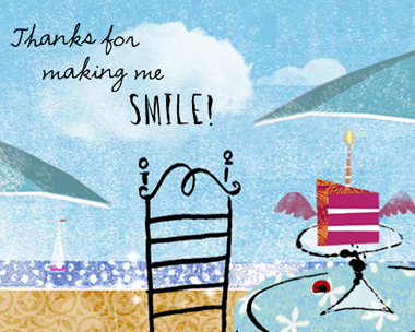 Thanks for the Smile Reply Card