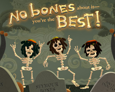 No Bones Reply Card