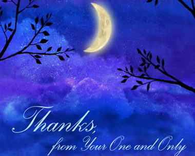 One and Only Reply Card