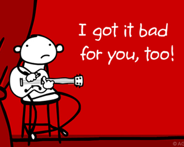 I Got It Bad Reply Card