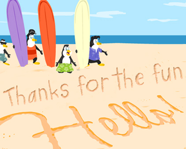 Fun Hello Reply Card