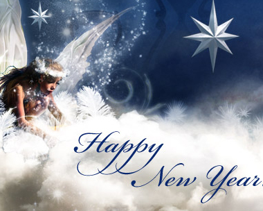 Happy New Year Reply Card