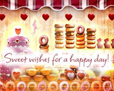 Sweet Wishes Reply Card