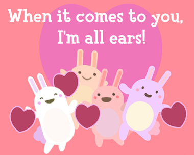 I'm All Ears Reply Card