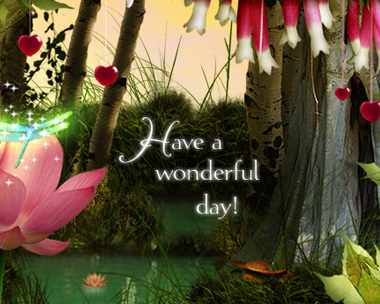 Wonderful Day Reply Card