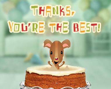 You're the Best Reply Card