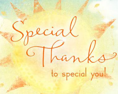 Special Thanks Reply Card