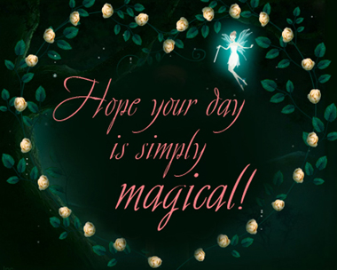 Magical Day Reply Card