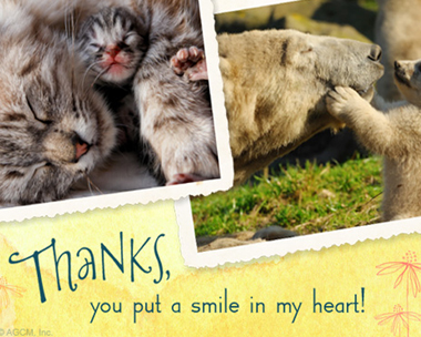 Smile in My Heart Reply Card