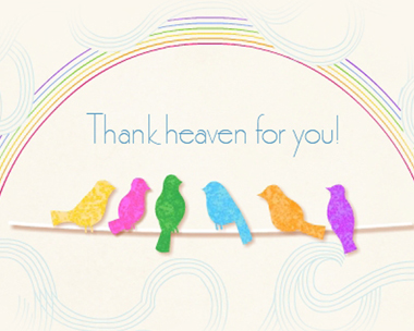 Thank Heaven Reply Card