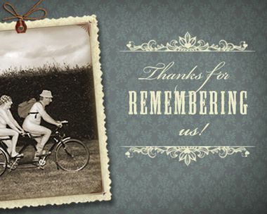 Remembering Us Reply Card