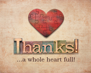 A Heart Full Reply Card