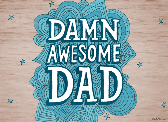 D-A-D Ecard (Postcard) artwork