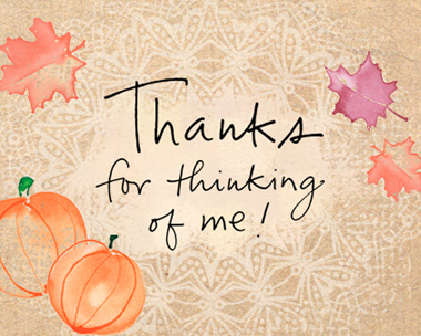 Special Thanks Reply Card