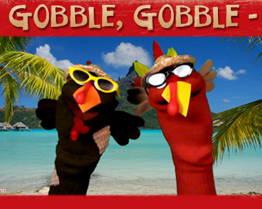 Gobble, Gobble Reply Card
