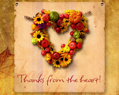 From the Heart Reply Card