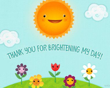 Sunny Day Reply Card