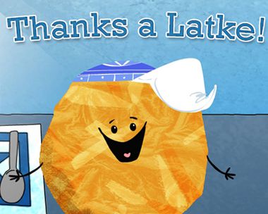 Thanks a Latke Reply Card