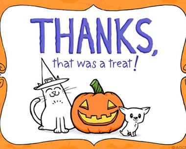 Special Treat Reply Card