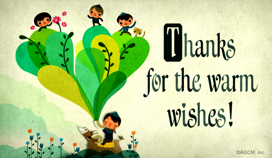 Warm Wishes Reply artwork