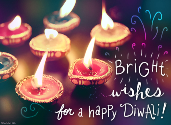 Bright Wishes Ecard (Postcard) artwork