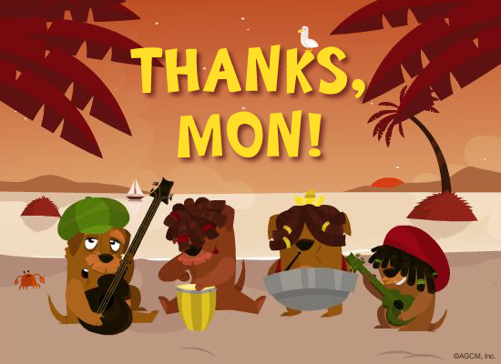 Thanks Mon Reply artwork