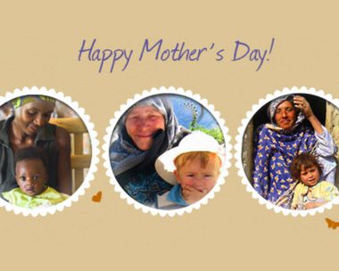 Women for Women Mother's Day Postcard