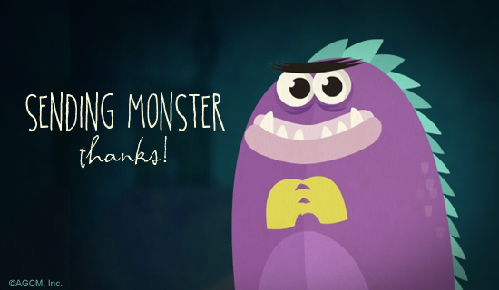 Monster Thanks Reply artwork