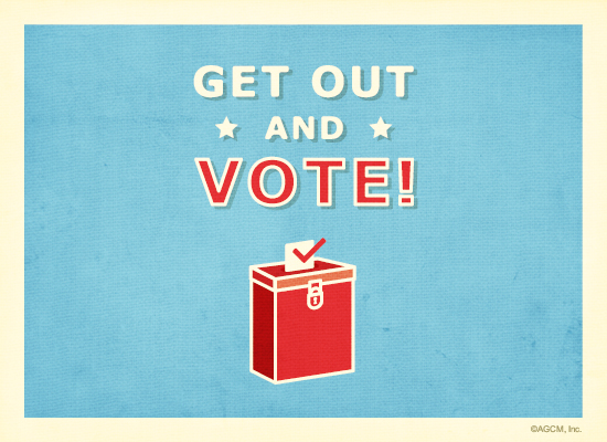 Get Out and Vote Ecard (Postcard) artwork