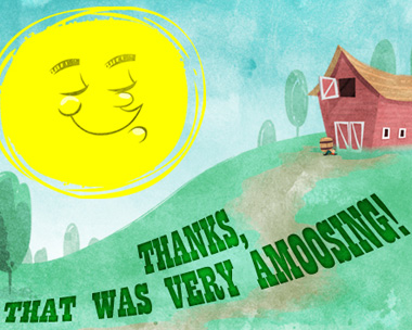 Very Amoosing Reply Card