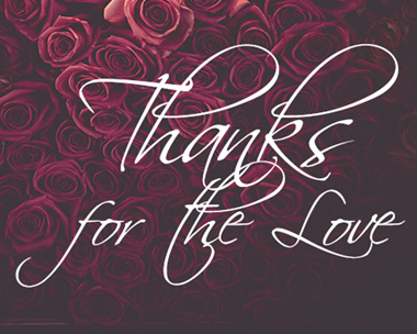 Thanks for the Love Reply Card