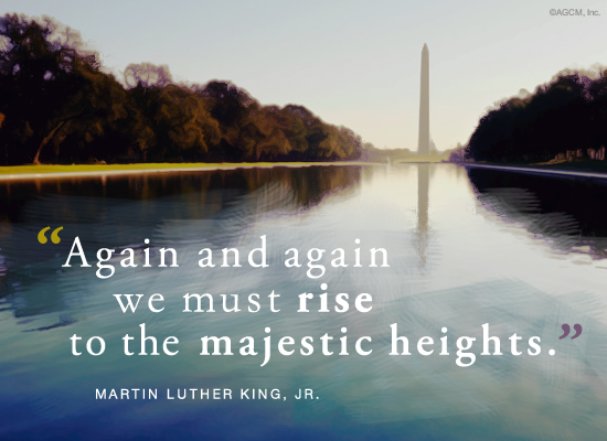 We Must Rise Ecard (Postcard) artwork