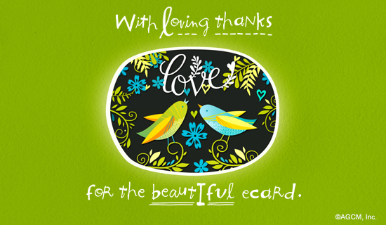Loving Thanks Reply artwork