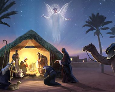 Christmas Blessings Reply Card