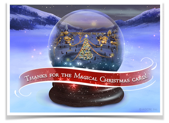 A Christmastime Thank You Reply artwork