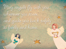 Angels Fly Quote Postcards
