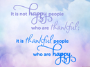 Thankful People Quote Postcards