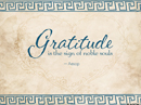 Grateful Quote Postcards