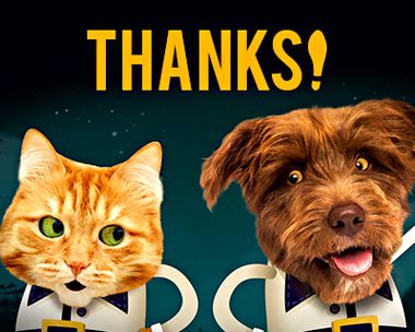 Paws to Say Thanks Reply