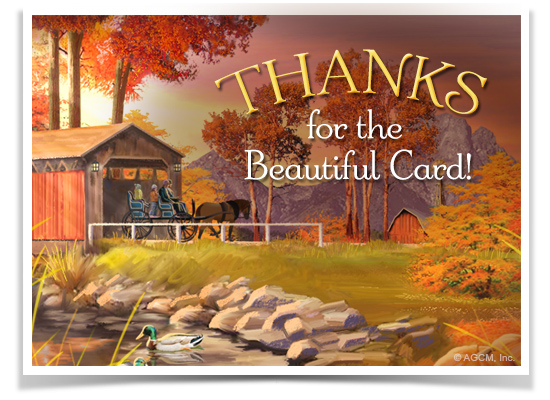 With Many Thanks! Reply artwork