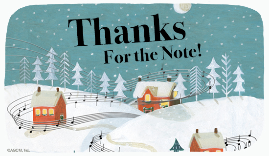 Note of Thanks Reply artwork