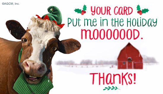The Holiday MOOOOD Reply artwork