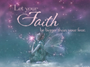 Your Faith Quote Postcards