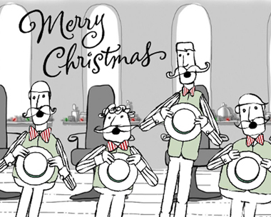 Merry Christmas Reply Card