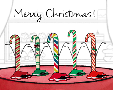 Merry Christmas! Reply Card