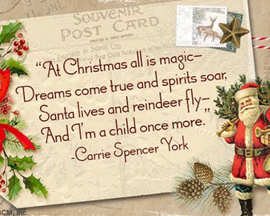A Child Again Christmas Quote