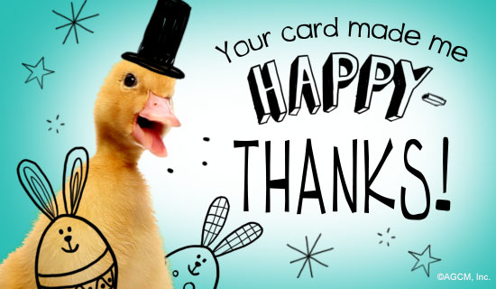 HAPPY Thanks Reply artwork
